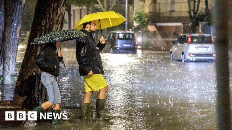 Italians evacuate as flooding hits Emilia-Romagna