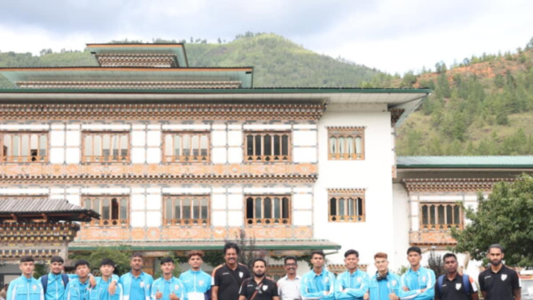 India U17 Men’s Team Land in Bhutan Ahead of SAFF Championship – News18