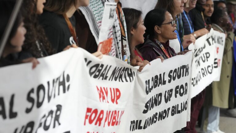 Time ticks down for negotiators at UN climate talks to find deal to curb warming and its