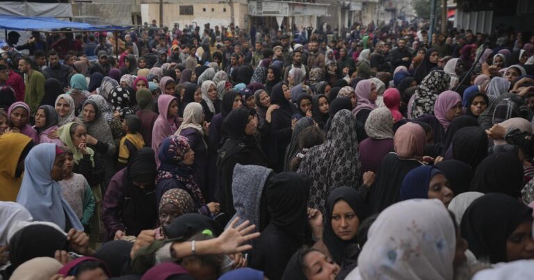 Woman, 2 girls crushed to death outside Gaza bakery amid food shortage, officials say